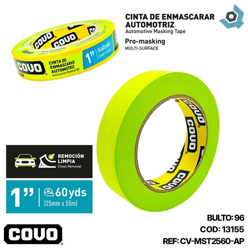 [13155] TIRRO PARA ENMASCARAR 1" AUTOMOTRIZ COVO