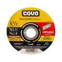 DISCO PARA CORTE EN METAL 4 1/2"  EXTRA FINO COVO
