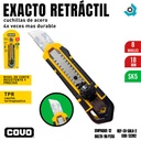EXACTO RETRÁCTIL 18MM COVO