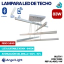 LAMPARA LED 83W DE TECHO LUZ AJUSTABLE BLANCA ANGEL LIGHT