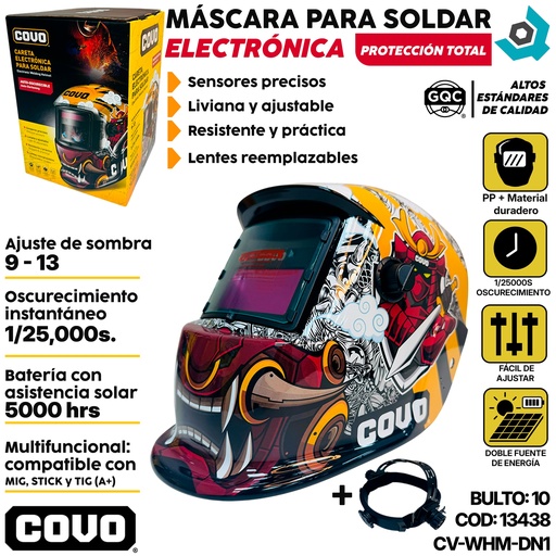 [13438] MASCARA PARA SOLDAR ELECTRONICA DN1 COVO