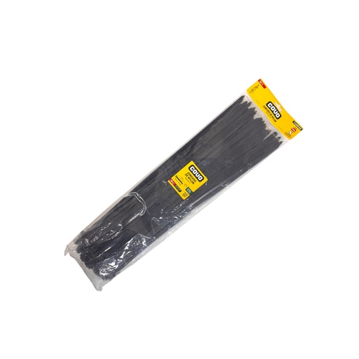 [13499] TIRRAJE NYLON NEGRO 7.6 X 500MM 100 PZAS COVO