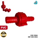 CONEXION PARA MANGUERA 1/2" PVC METALES ALEADOS