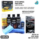 KIT DE LIMPIEZA PARA AUTOS COVO