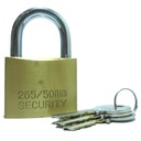 CANDADO 50MM BRONCE SECURITY