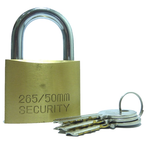 [0427] CANDADO 50MM BRONCE SECURITY