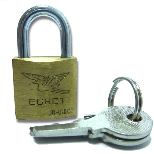 [0434] CANDADO 30MM BRONCE EGRET