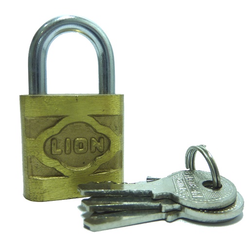 [0592] CANDADO 25MM BRONCE LION