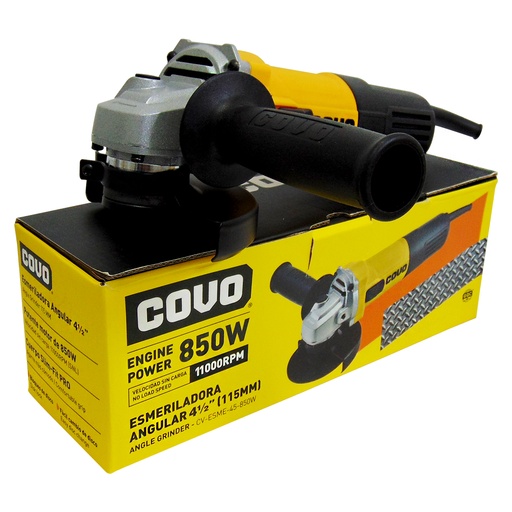 [10029] ESMERIL ANGULAR 4 1/2" 850W COVO