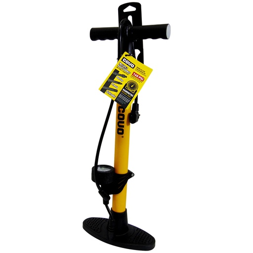 [10060] BOMBA DE AIRE MANUAL 160PSI CON MANOMETRO COVO