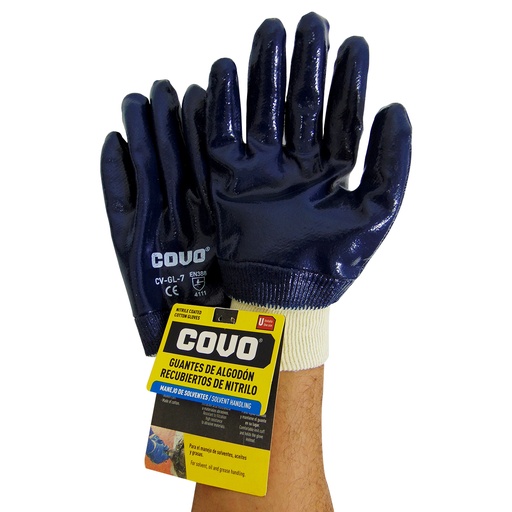 [10062] GUANTES DE ALGODON Y NITRILO COVO