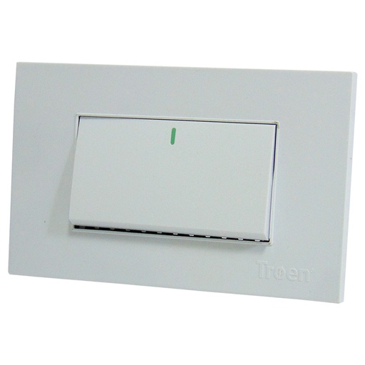 [10094] APAGADOR INDIVIDUAL 3 WAY BLANCO TROEN