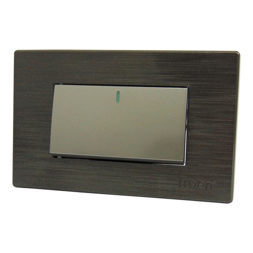 [10097] APAGADOR INDIVIDUAL 3 WAY PLATEADO TROEN