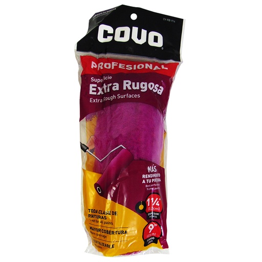 [10140] FUNDA  PARA RODILLO 9" EXTRA RUGOSA COVO