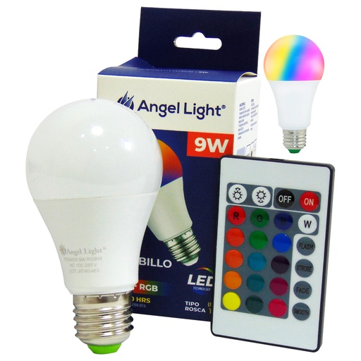 [10151] BOMBILLO LED 9W RGB ANGEL LIGHT