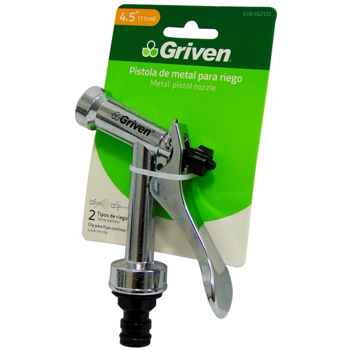 [10187] PISTOLA DE RIEGO METALICA GRIVEN
