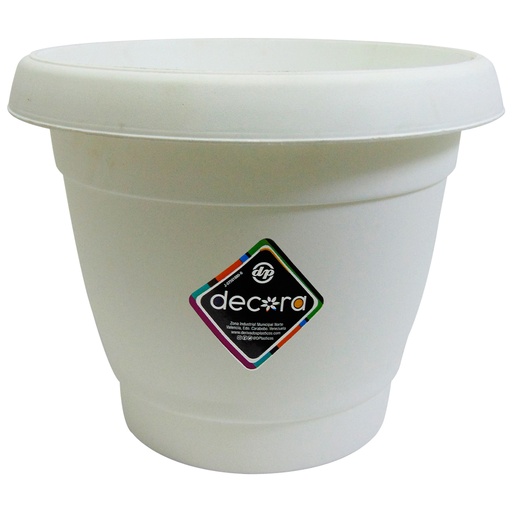 [10238] MATERO PP CLASICO D-30 BLANCO DP