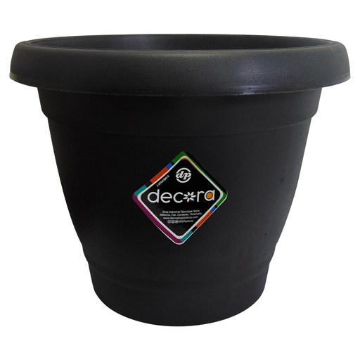 [10240] MATERO PP CLASICO D-50 NEGRO DP
