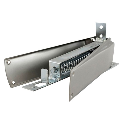 [10250] BISAGRA PISO VAIVEN 9 1/2" CROMADA INDUMA