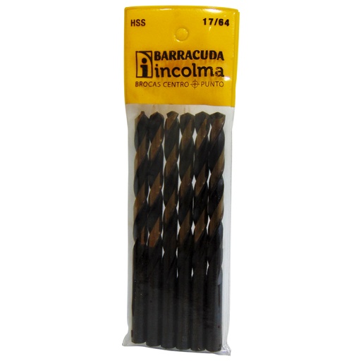 [10266] MECHA PARA HIERRO 17/64" 6 PIEZAS BARRACUDA