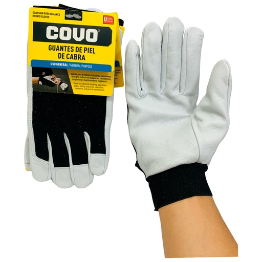 [10323] GUANTES DE PIEL DE CABRA COVO