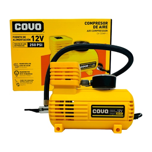 [10327] COMPRESOR DE AIRE 12V COVO