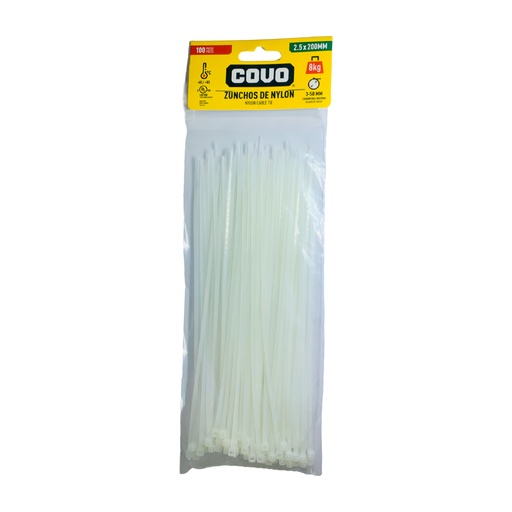 [10333] TIRRAJE NYLON BLANCO 2.5-200MM COVO