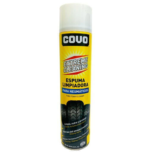 [10376] LIMPIADOR DE ESPUMA PARA NEUMATICOS 650ML COVO