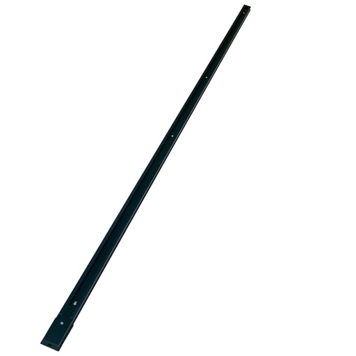 [10402] RIEL 2 METROS PARA LAMPARA DE TECHO COLOR NEGRO ANGEL LIGHT