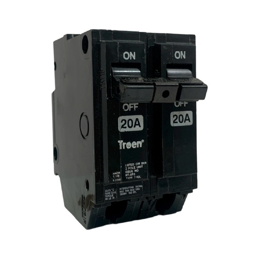[10428] BREAKER PARA EMPOTRAR 2P X 20AMP TROEN