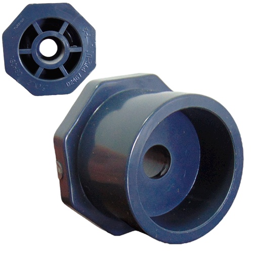 [10470] BUJE REDUCCION DE PVC PRES 2" X 1/2" EXC TUBRICA