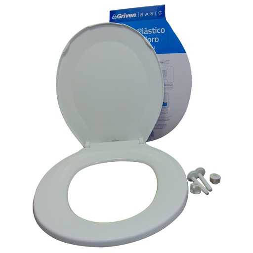 [10494] ASIENTO PARA INODORO 17"  GRIVEN BASIC