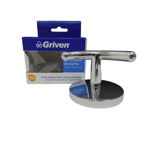 [10526] GANCHO PARA TOALLA CROMADO GRIVEN