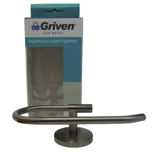 [10528] SOPORTE PARA PAPEL HIGIENICO GRIVEN GUN METAL