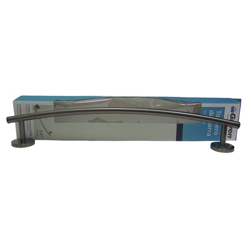 [10530] TOALLERO DE BARRA GRIVEN GUN METAL