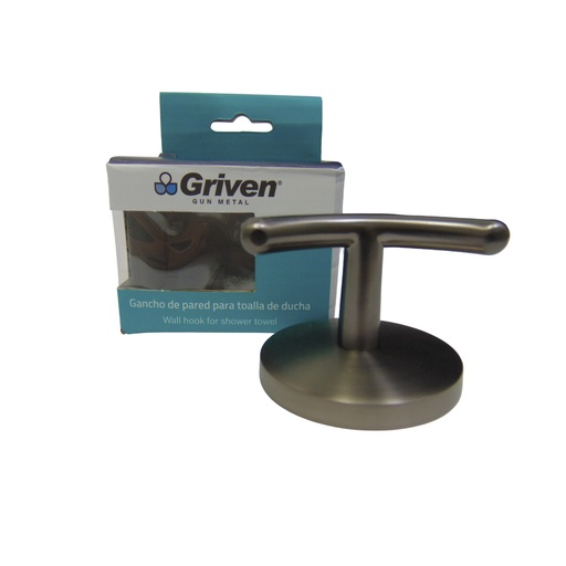 [10533] GANCHO DE PARED GRIVEN GUN METAL