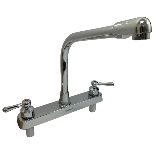[10574] GRIFERIA PARA FREGADERO 8" CUELLO TIPO COBRA GRIVEN BASIC