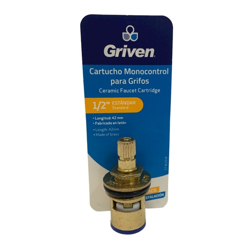 [10581] CARTUCHO MONOCONTROL 1/2" PARA GRIFERIAS GRIVEN