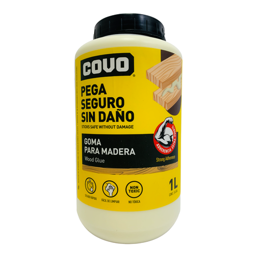 [10660] PEGA PARA MADERA 1/4 GAL COVO