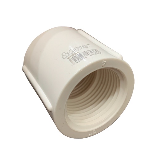 [10678] UNION COPLE DE PVC 1" CON ROSCA BLANCO GRIVEN