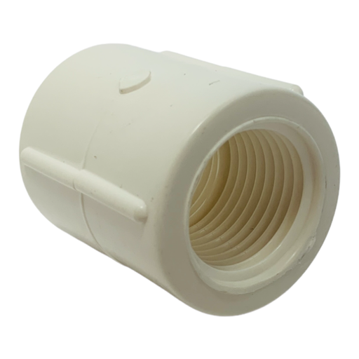 [10680] UNION COPLE DE PVC 1/2" CON ROSCA BLANCO GRIVEN