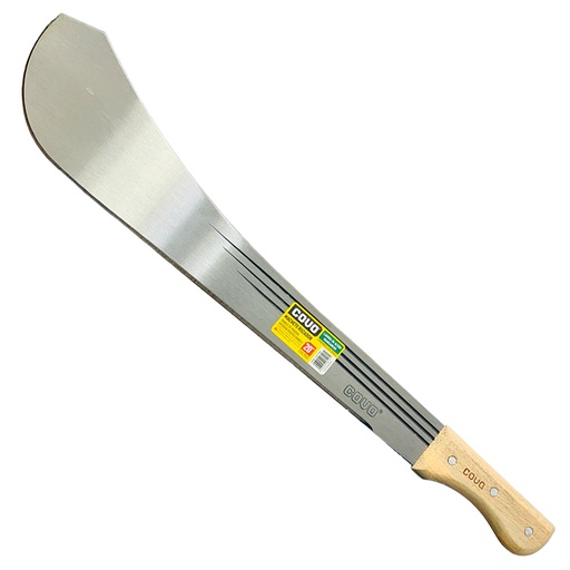 [10760] MACHETE ROZADOR MANGO DE MADERA 20" COVO