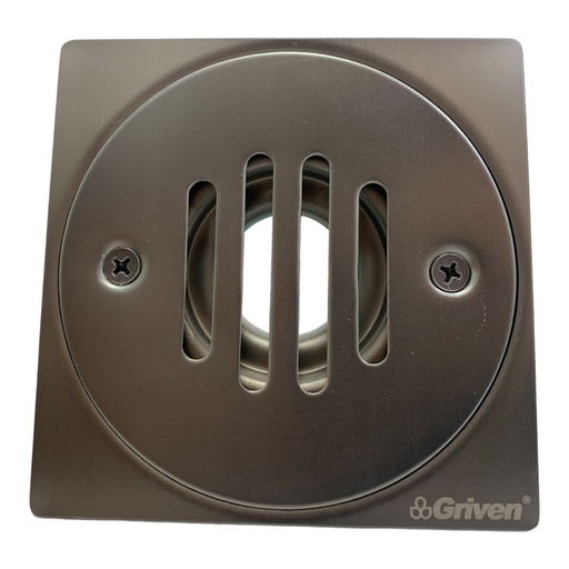 [10765] DESAGUE DE PISO 2" GRIS METALICO GRIVEN GUN METAL