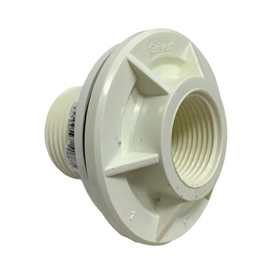 [10887] TUERCA PARA TANQUE 1" BLANCO GRIVEN