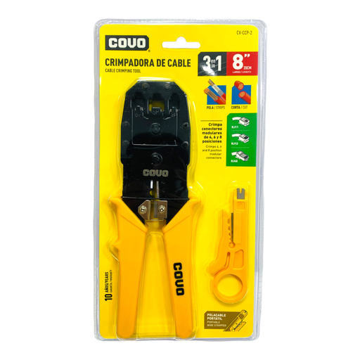 [10896] PONCHADORA 3 EN 1 8" COVO