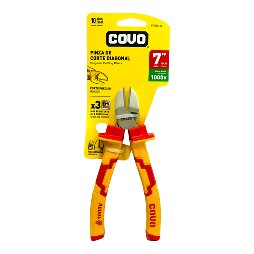 [10905] PINZA DE CORTE DIAGONAL 7" COVO