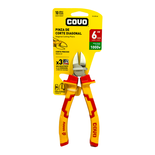 [10909] PINZA DE CORTE DIAGONAL 6" COVO