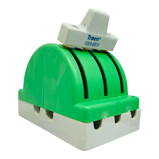 [10972] CUCHILLA ELECTRICA 2 PASES 3 POLOS X 100A TROEN