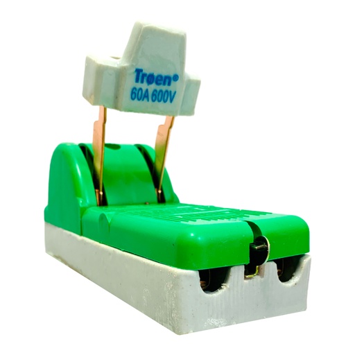 [10982] CUCHILLA ELECTRICA 1 PASE 2 POLOS X 60A TROEN