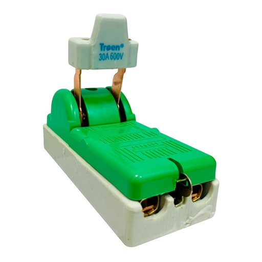 [10989] CUCHILLA ELECTRICA 1 PASE 2 POLOS X 30A TROEN